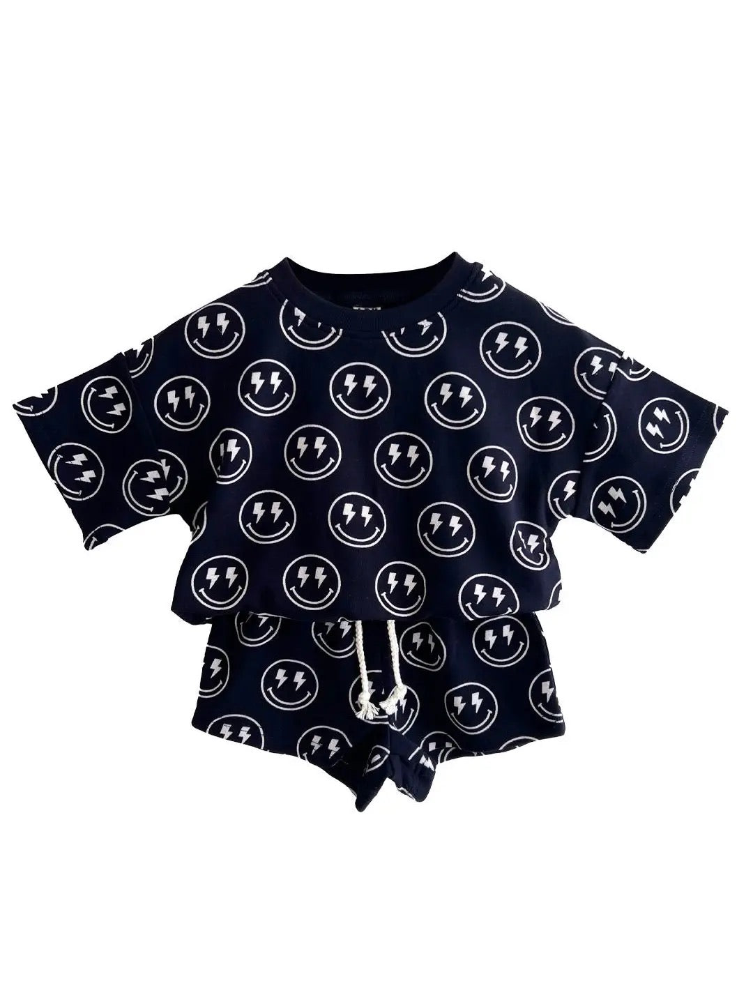 Electric Smile Shorts Set