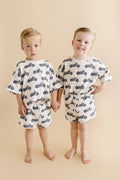 Motorcycle Shorts Set