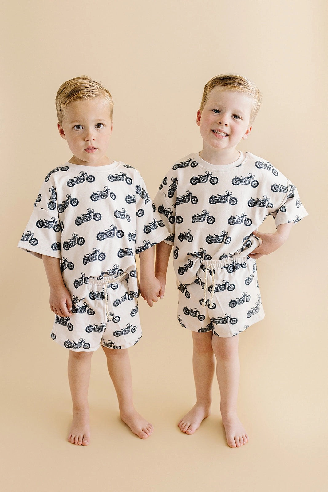 Motorcycle Shorts Set